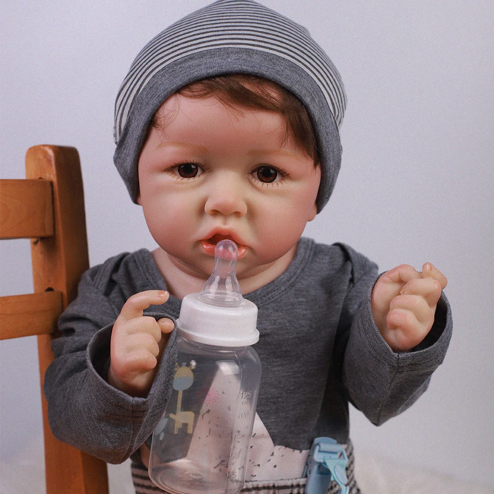 20 &quot50 см кукла для малышей мягкая виниловая силиконовая Bebe Reborn Baby Doll фигурка