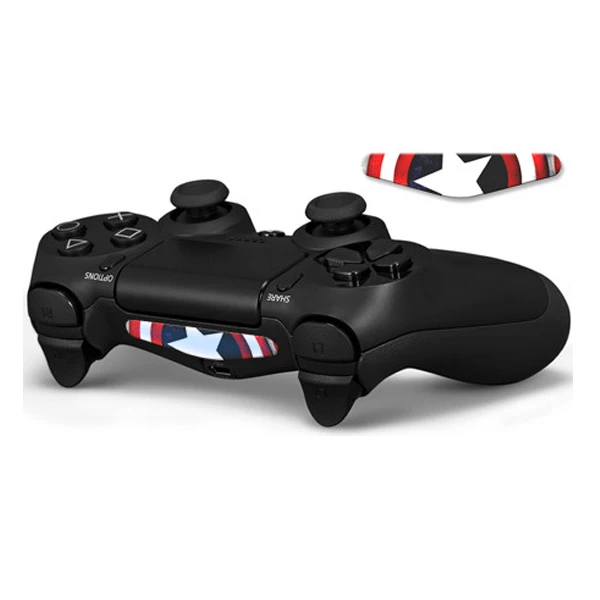 1 шт. модный светодиодный светильник наклейки для Playstation 4 Светодиодный светильник наклейка PS4 контроллер геймпад красочный чехол - Цвет: YSLED-0005