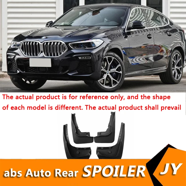 

Для BMW X6 G06 2020-2021 Брызговики спереди и с цветом и задний брызговик крыло брызговиков изменение специальных