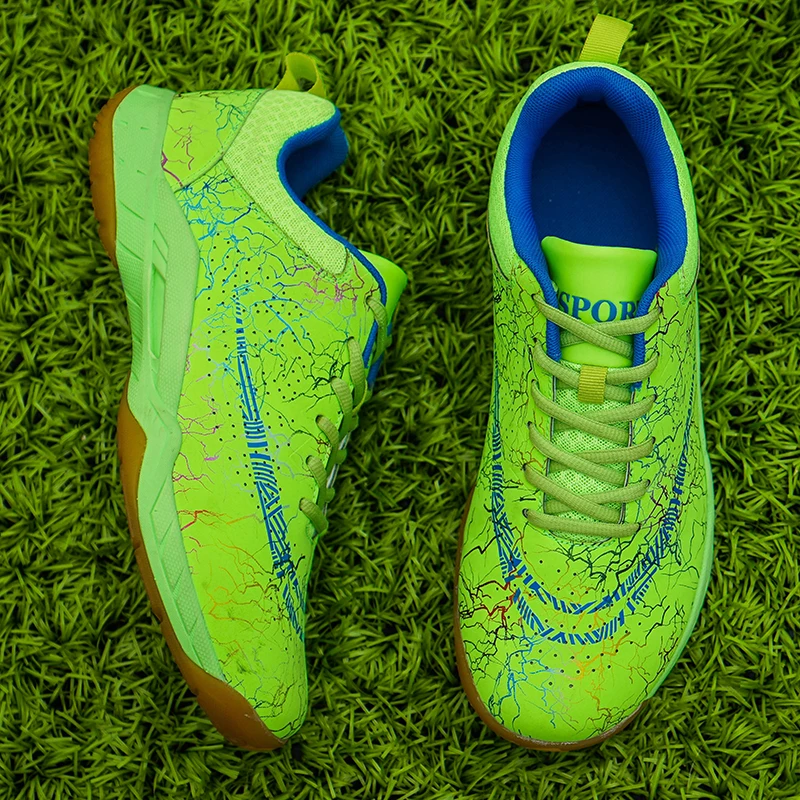 Badminton Shoes Men Professional Training Sport Shoes Breathable Light Sneakers Men Athletic Shoe Anti-Slippery Tennis Sneakers