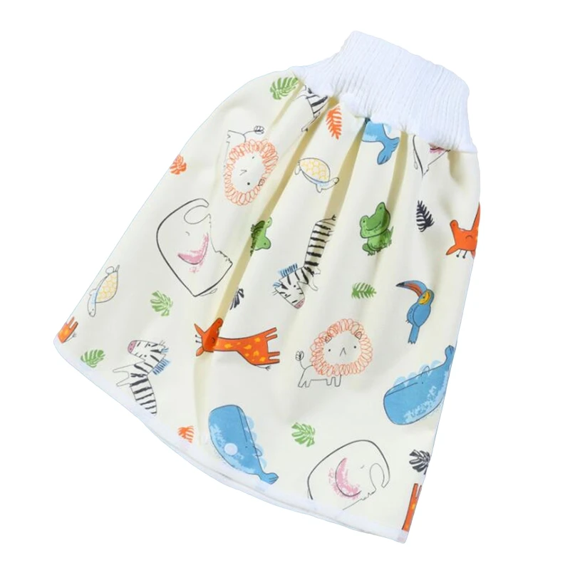 

2 in 1 Comfy Children Baby Diaper Skirt Shorts Cotton Potty Training Nappy Pants 97BC