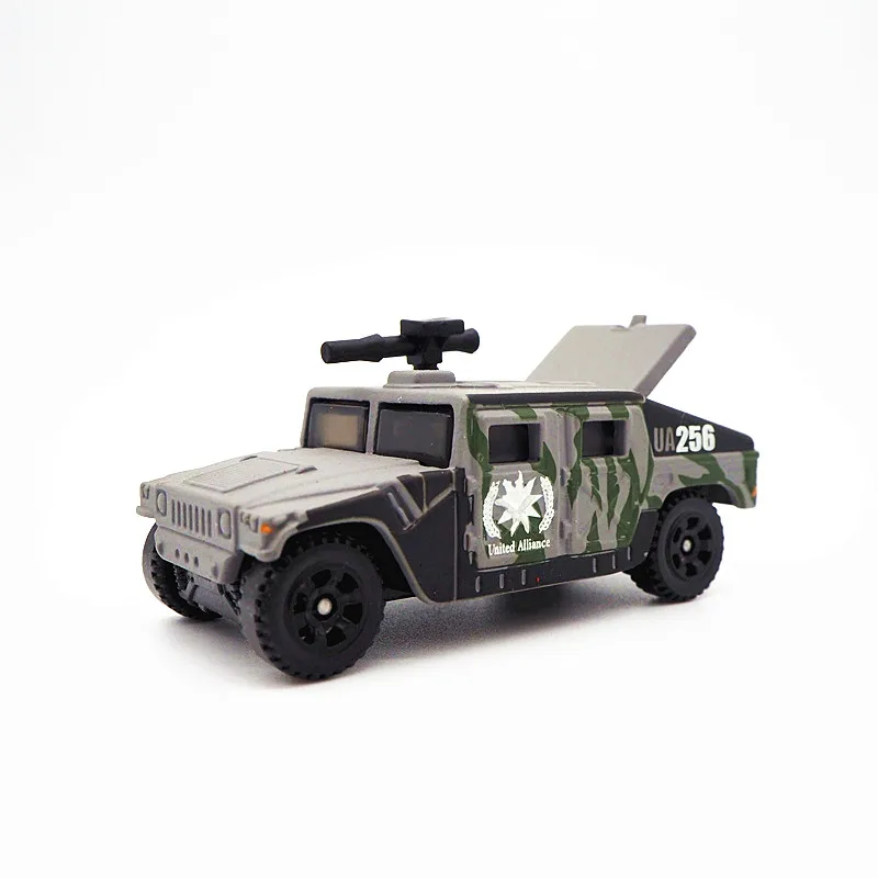 

Коллекция литая модель автомобиля из сплава с военным джипом Humvee 1/64