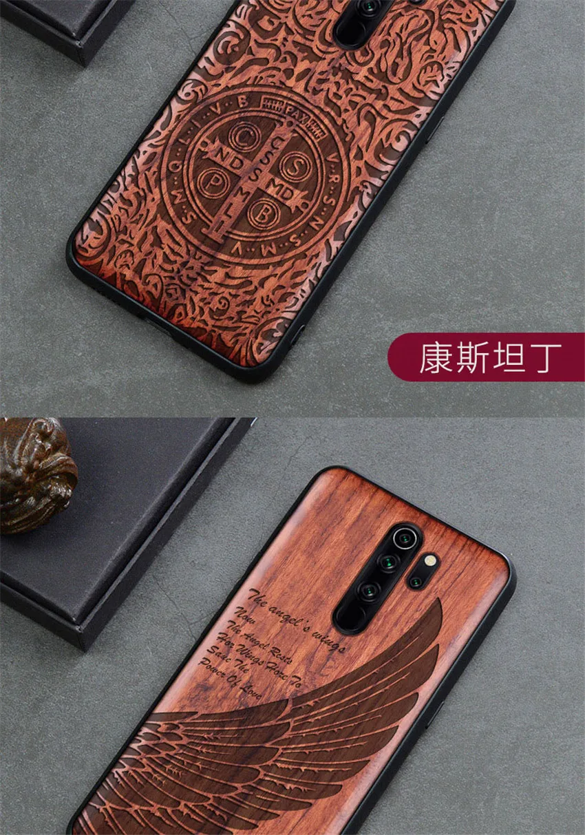 Новинка, чехол для redmi note 8 pro, тонкая деревянная задняя крышка, ТПУ чехол-бампер для Xiaomi redmi note 8, Xiomi redmi note 8 Pro, чехол для телефона s