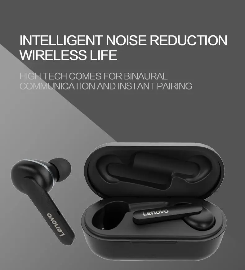 Оригинальные беспроводные Bluetooth наушники Lenovo HT28 TWS 5 0 интеллектуальное