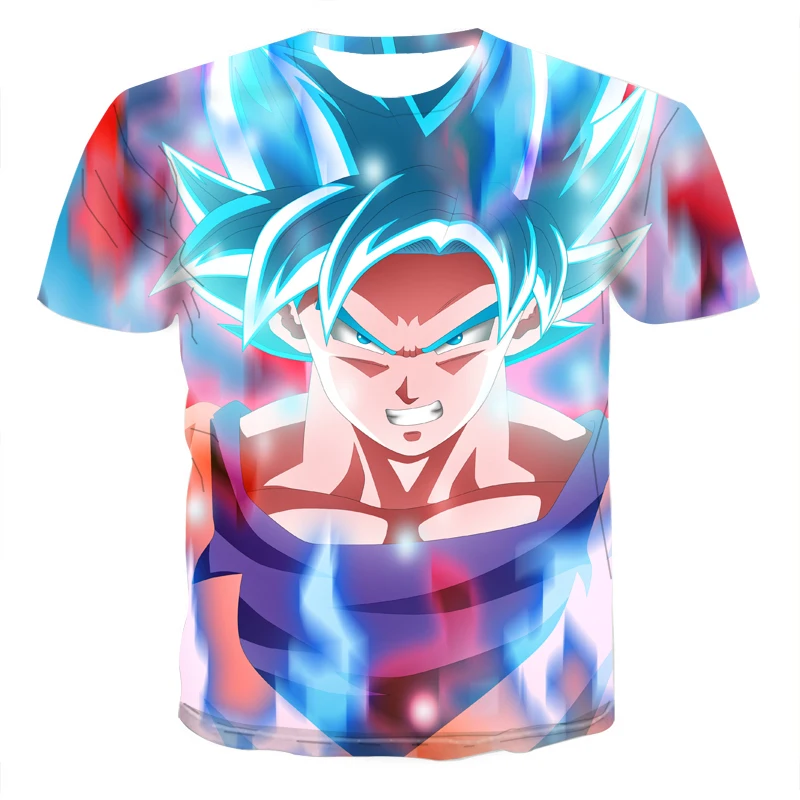 

2020 Newest Summer 3D Print Super Anime manga Fashion Tee Tops Men / Boys Cartoon Casual T Shir xxs-xxxl