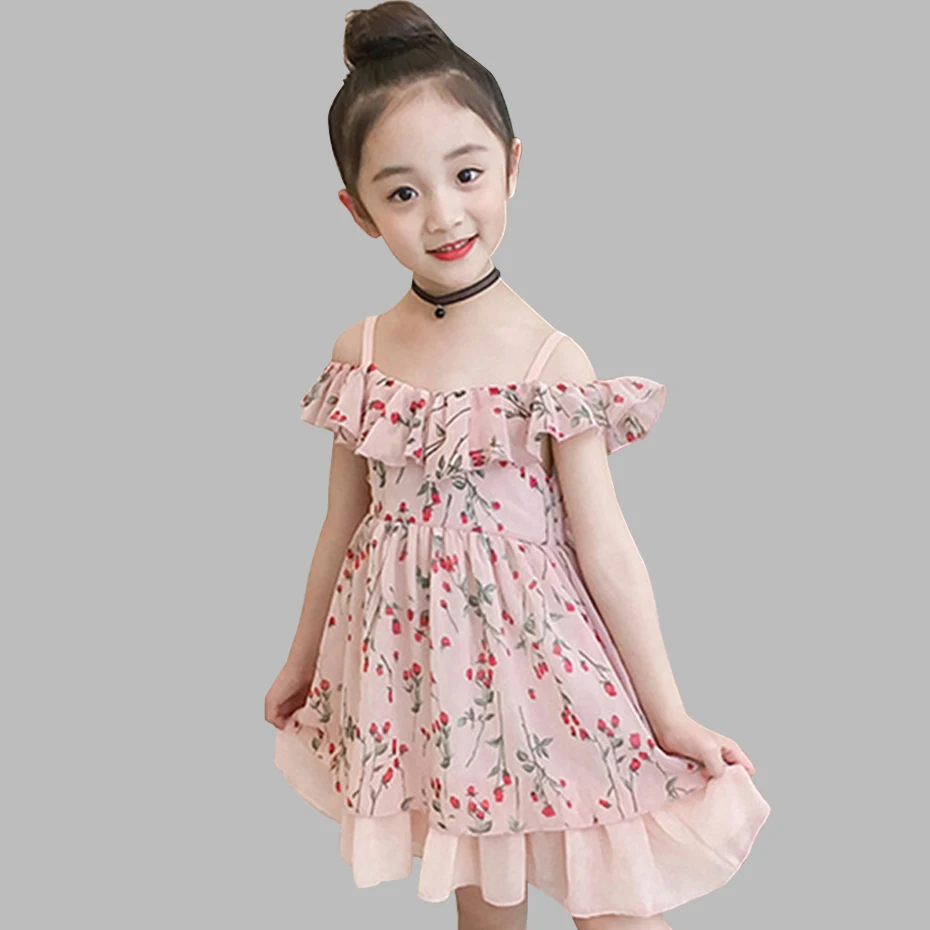 2019 г. вечерние платья принцессы для девочек детское платье с цветочным рисунком
