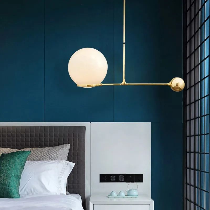 

Скандинавский светодиодный хрустальный Железный стеклянный шар, винтажный светильник, потолочные рождественские украшения для дома e27, подвесной светильник, марокканский декор