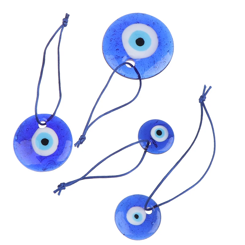 Fashion Lucky Turkish Greek Evil Blue Eye Charm Pendant Gift Lamp work Glass Car Home Amulet Multiple sizes |
