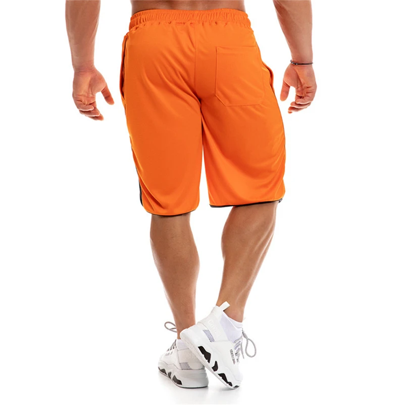 

New summer fashion men's sports beach pants shorts mesh sports pants fitness short jogging casual gym men's shorts
