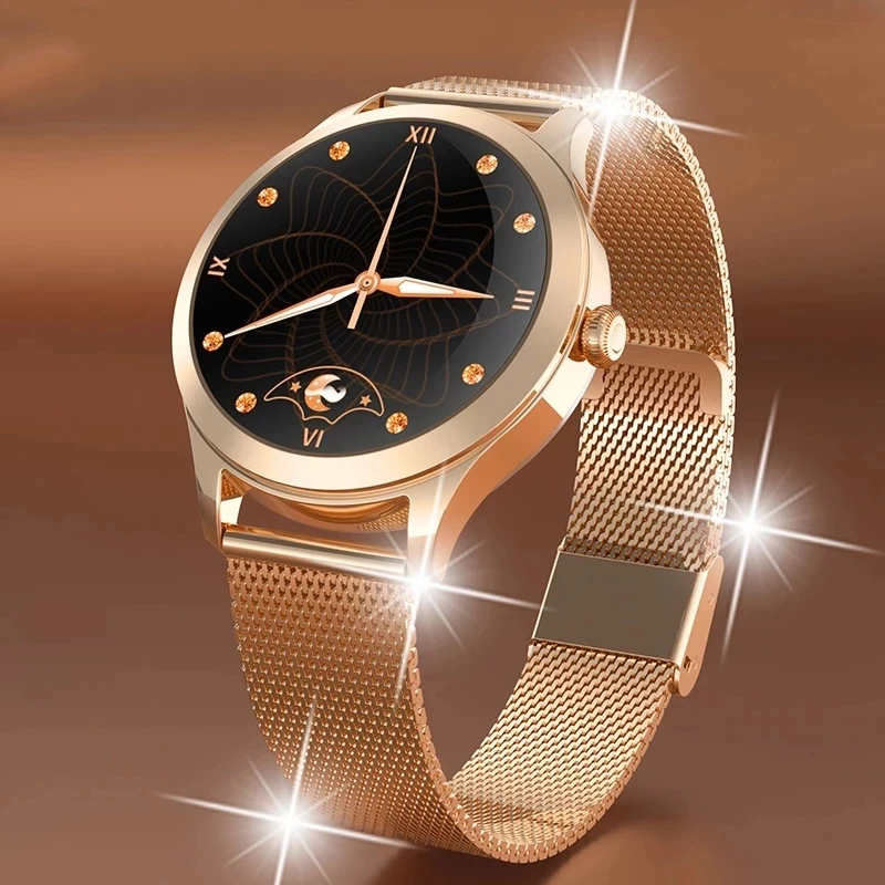 

2021 New Woman Smart Watch Women Fashion Watch Heart Rate Sleep Monitor For Android IOS IP68 Waterproof Ladies Smartwatch gift
