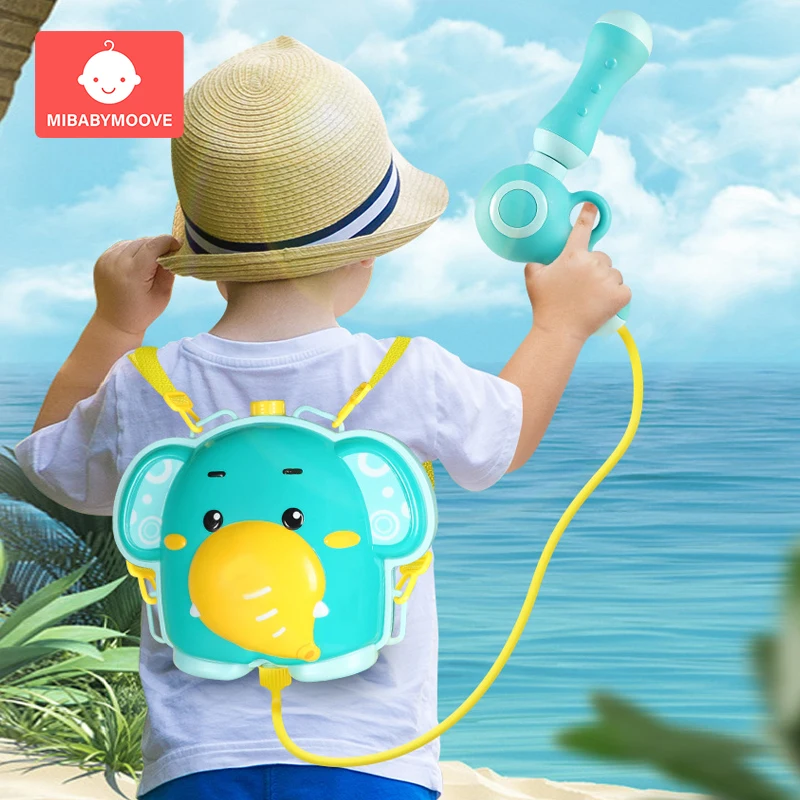 Летние игрушки распылитель водяной пистолет рюкзак для мальчиков и девочек