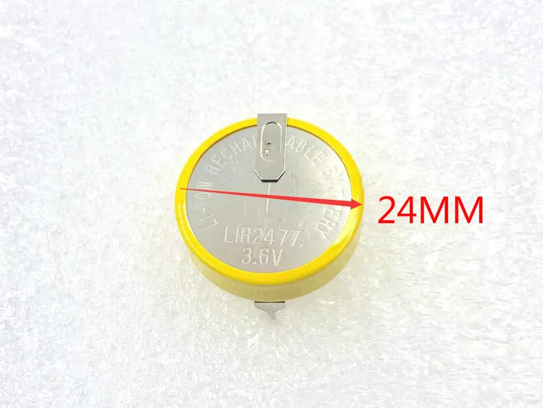 2 шт. LIR2477 2477 3,6 В литиевая Новая аккумуляторная батарея вместо CR2477