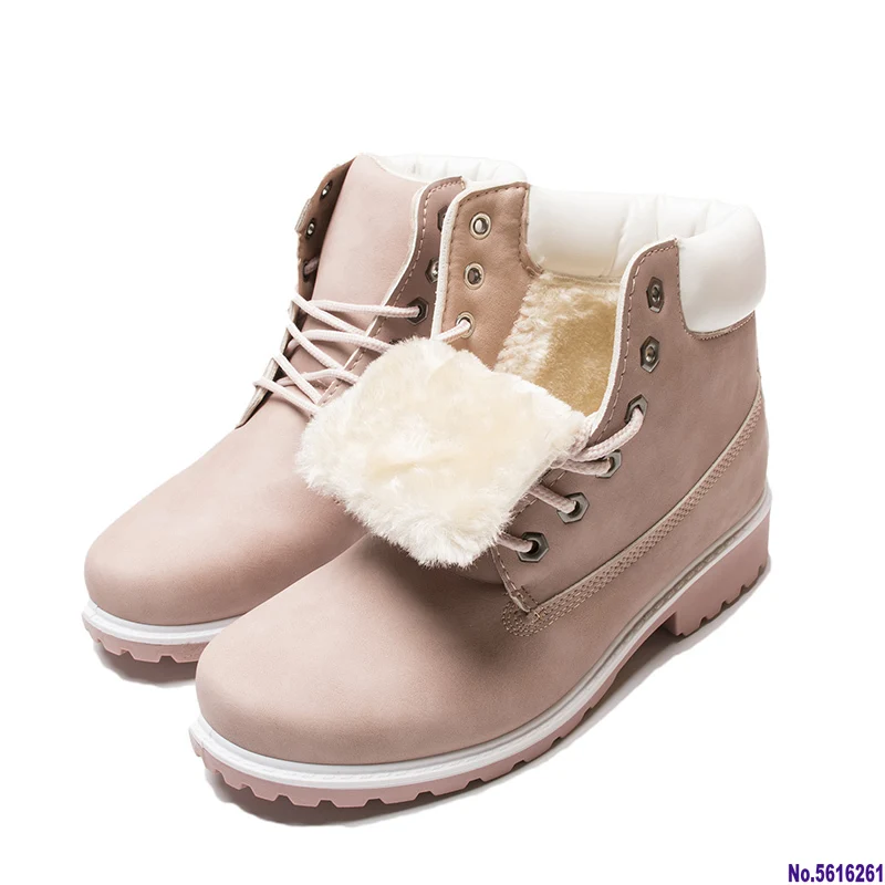 

Женские зимние ботинки, Классические Теплые кроссовки с мехом и плюшевой подкладкой, 2020