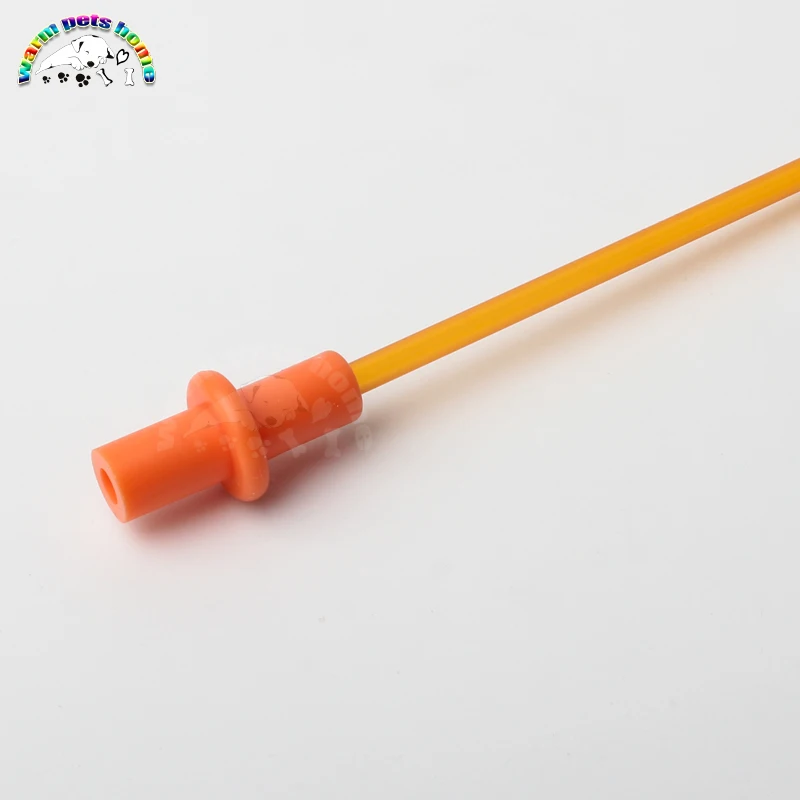 100pcs Dog Disposable Artificial Insemination Catheters Rods Breeding Tubes Soft Rubber 200mm Canine Semen Catheter For | Дом и сад