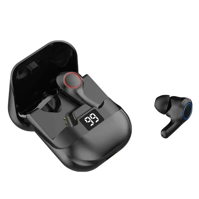 

Pt08 беспроводные наушники Bluetooth-вкладыши для смартфонов наушники Uk Tws черные