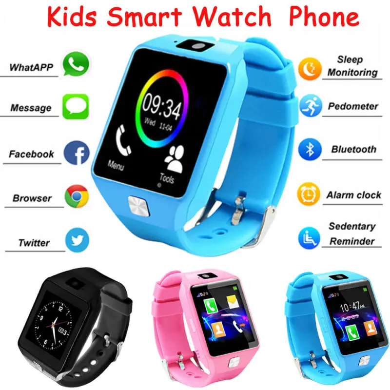 Водонепроницаемые Детские умные часы телефон анти-потеря безопасный SOS трекер
