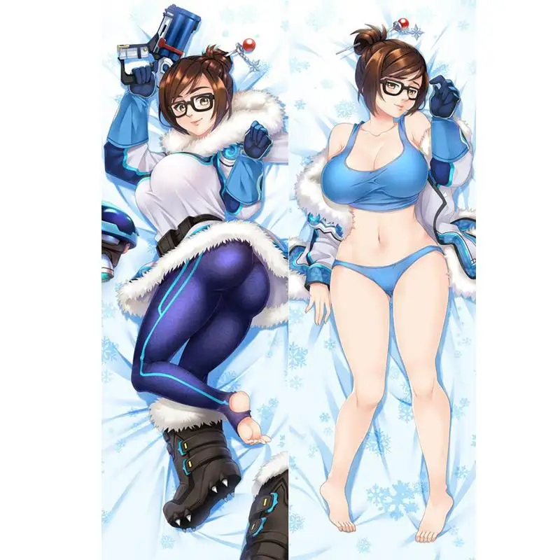 Декоративная японская 3D двухсторонняя Аниме игра OW Mei Throw Otaku подарки Dakimakura