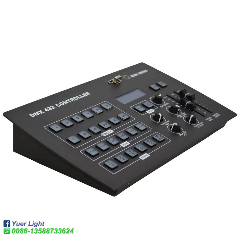 Контроллер диско-светильник 432 каналов DMX 512 консольный сценический светильник ing Dj контроллер для светодиодный Par движущаяся голова Точечный светильник вечерние светильник s
