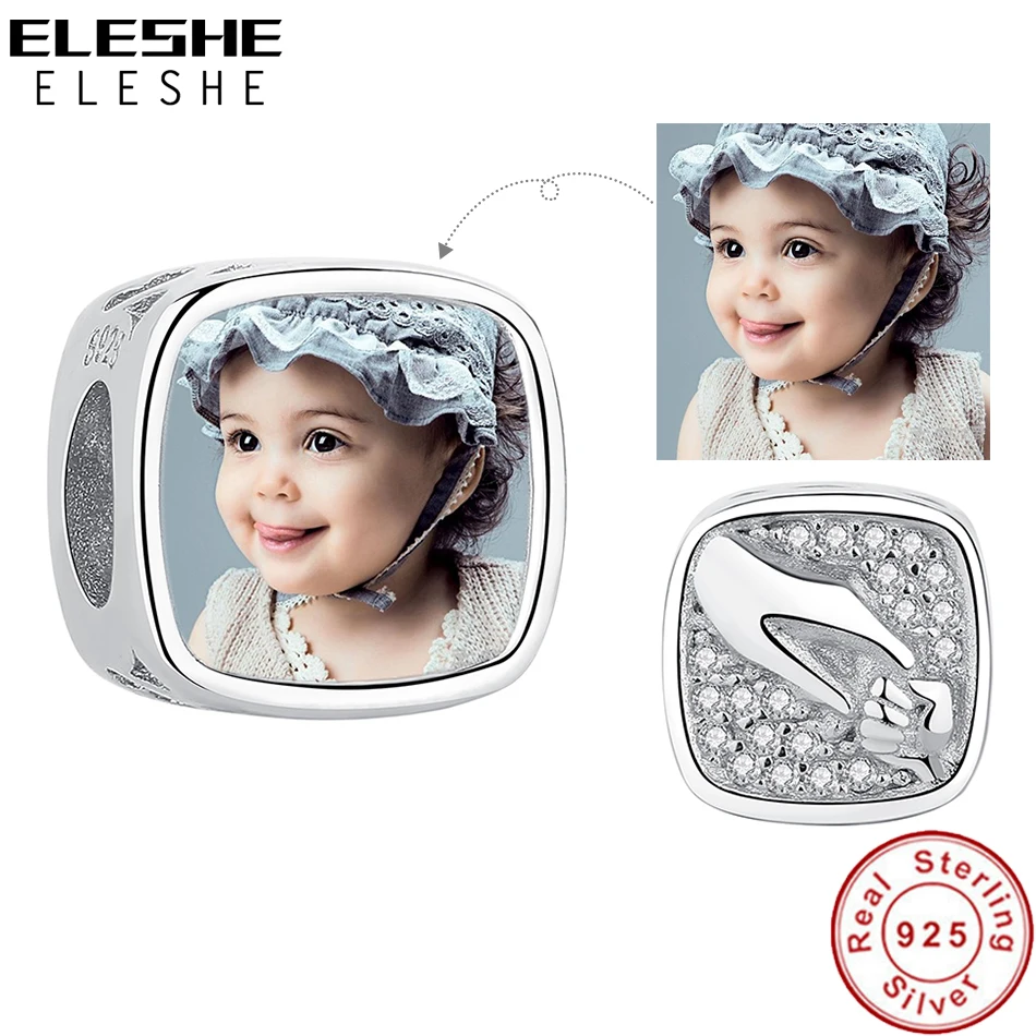 Подходят оригинальный браслет 925 пробы серебро для мамы и малыша держать руки