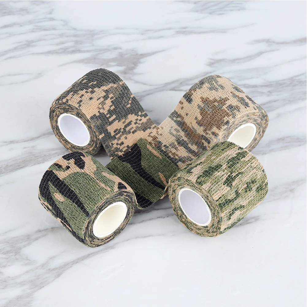 

5cm*4.5m Army Camo Outdoor Hunting Shooting Tool Camouflage Stealth Tape Waterproof Hunting Accessories