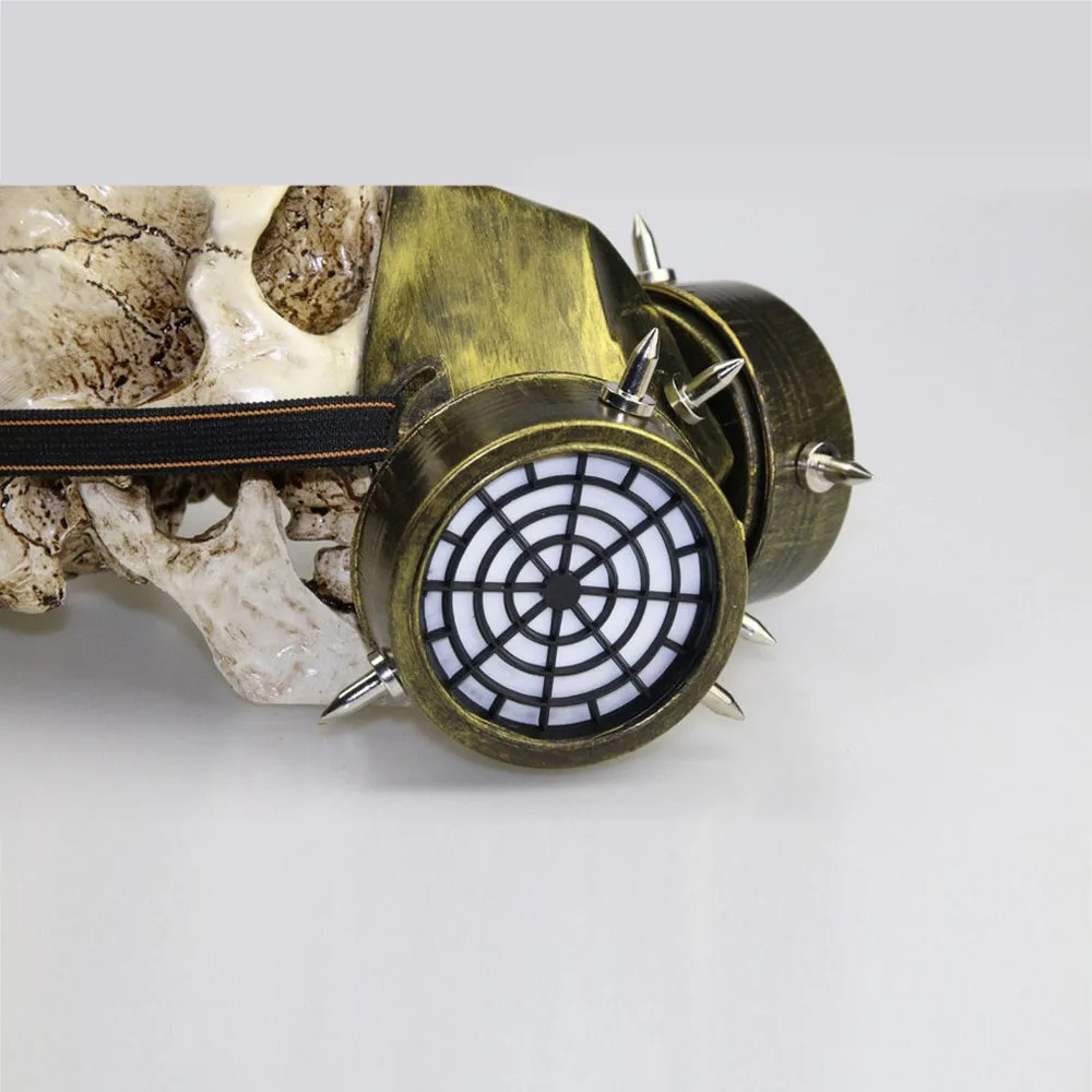 Маска с заклепками в готическом стиле для мужчин и женщин |