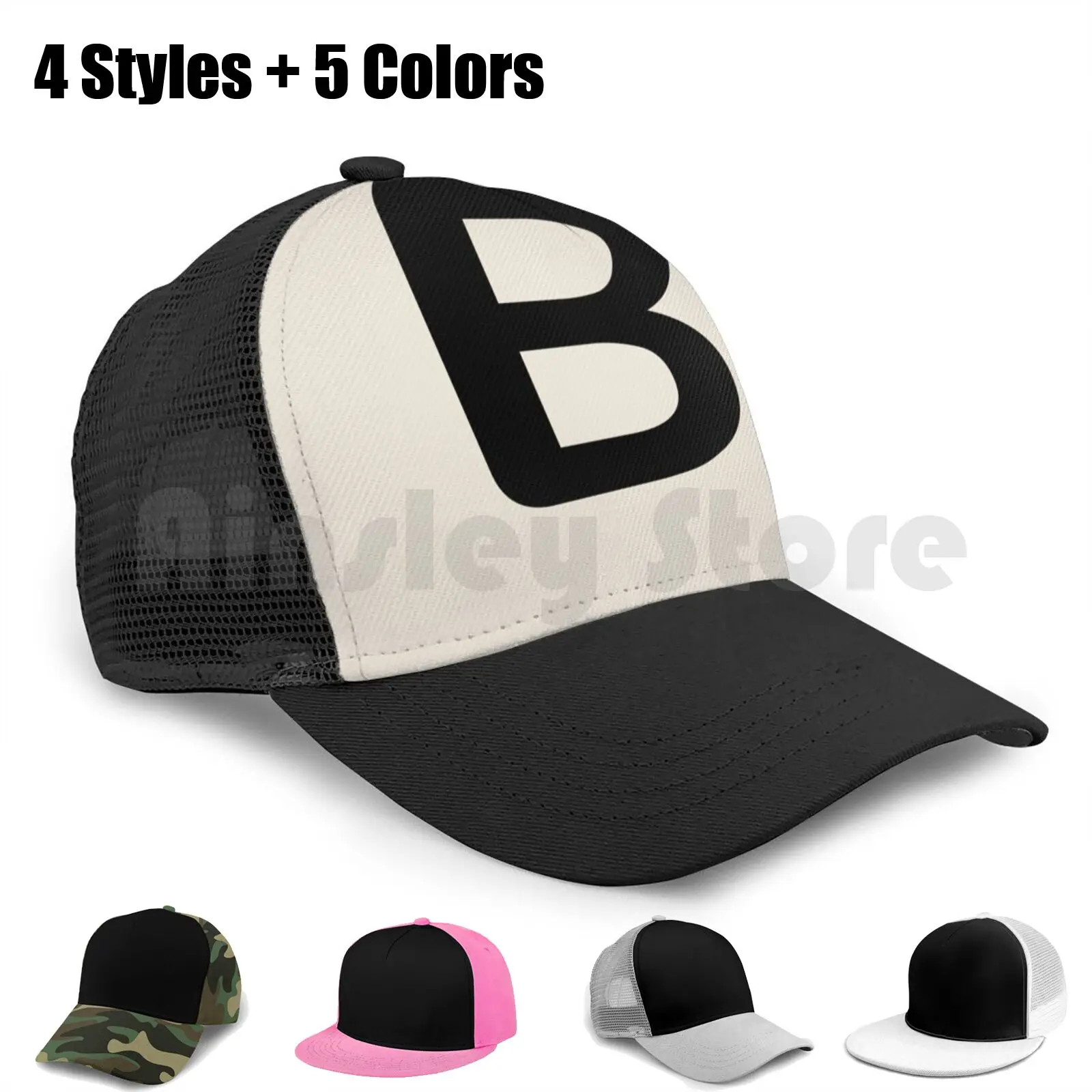 Бейсболка Scrabble Tile B регулируемая сетчатая Кепка в стиле хип хоп с надписью