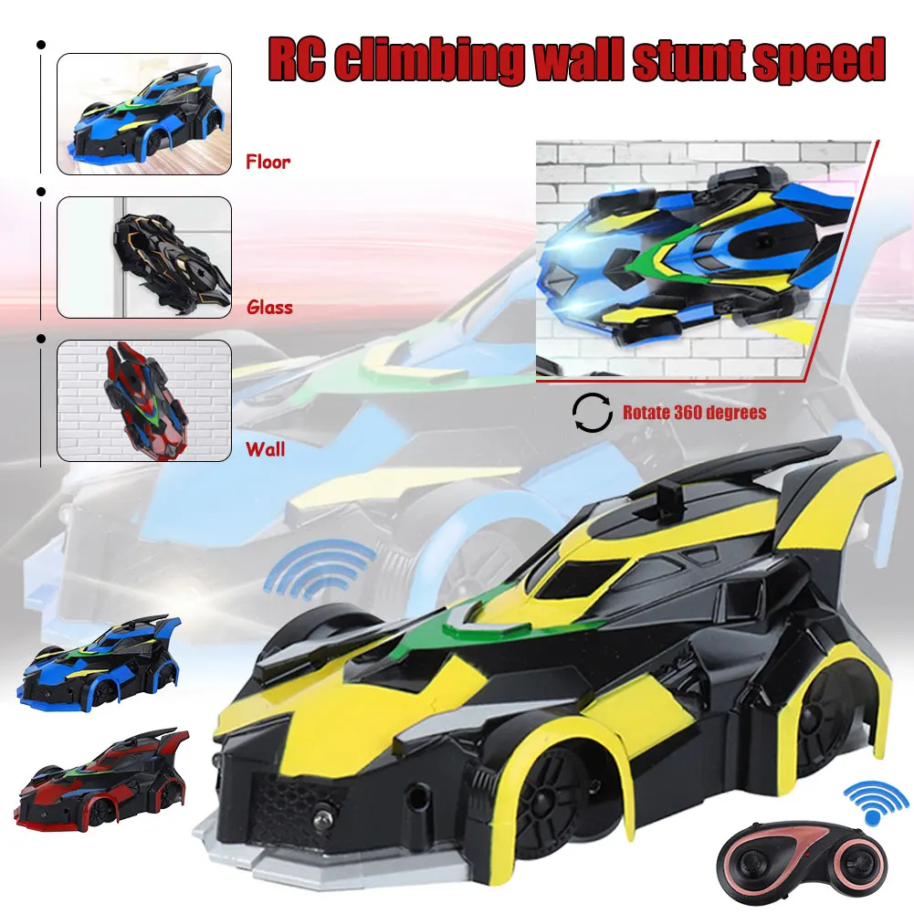 Pokich RC забирающаяся на стены машинка Детские Игрушки радиоуправляемые автомобили