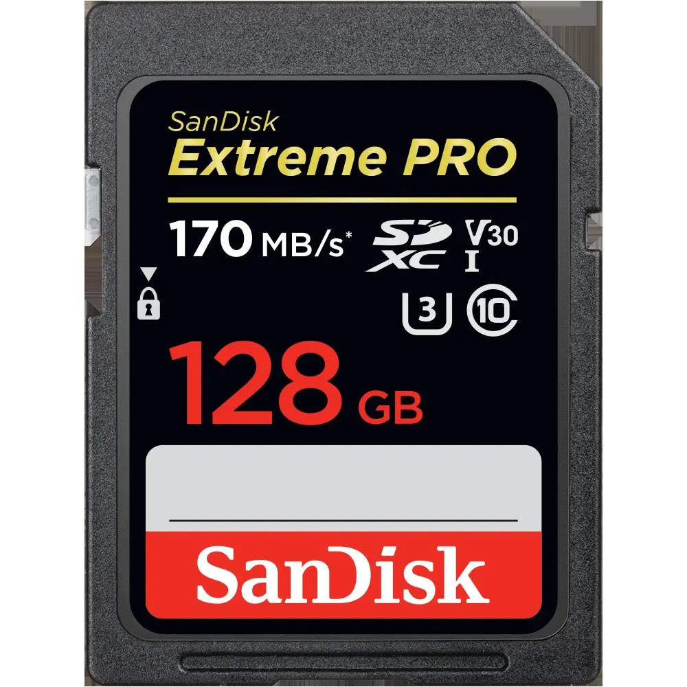 SanDisk Extreme Pro SD карта 32G 64G 128G 256G SDHC SDXC UHS I класс 10 памяти Поддержка V30 4K для цифровой