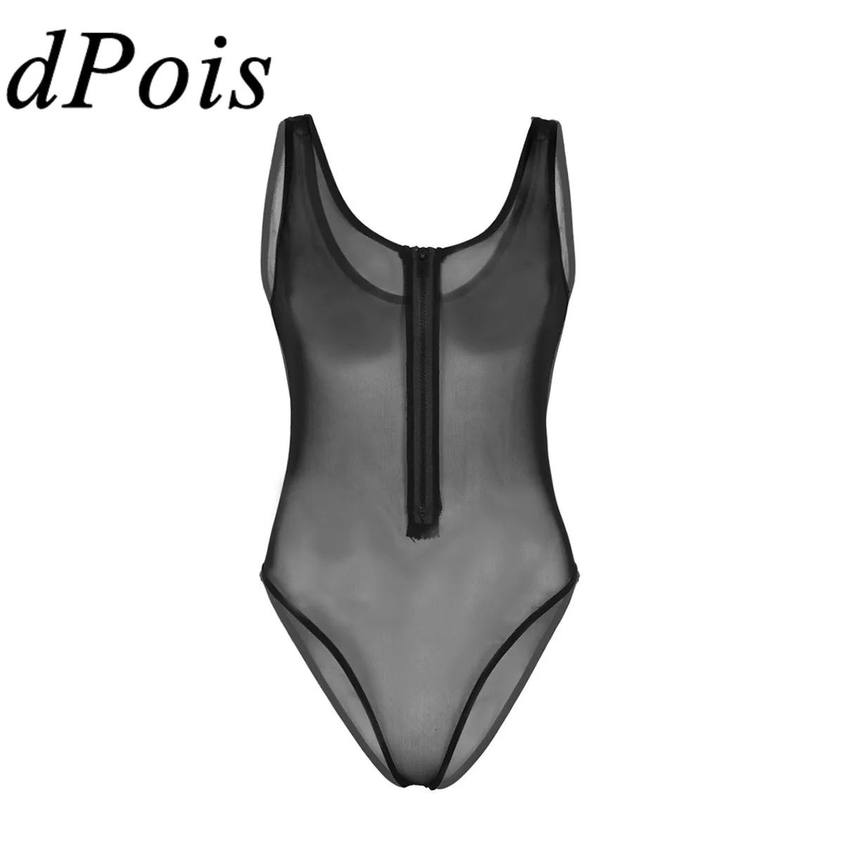 Женское боди комбинезон цельное сексуальное нижнее белье прозрачное Сетчатое