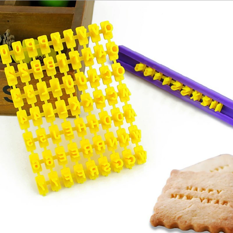 

Biscuit Cutter Number Alphabet Fondant Cookie Mould Cake Cutters Decor Baking Molds Tools DIN889