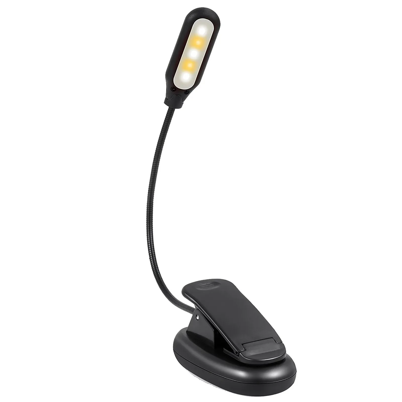 

Book Light Portable Travel Book Reading Light Lamp Mini 5 LED Sleep Table Desk Bedside Light Mini Adjustable Night Light