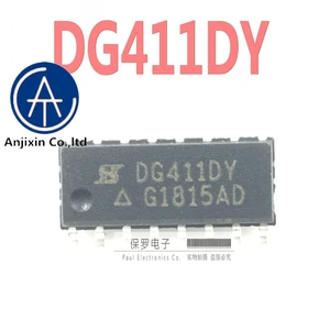 10pcs 100% orginal and new analog switch chip DG411DY DG411 SOP-16 in stock