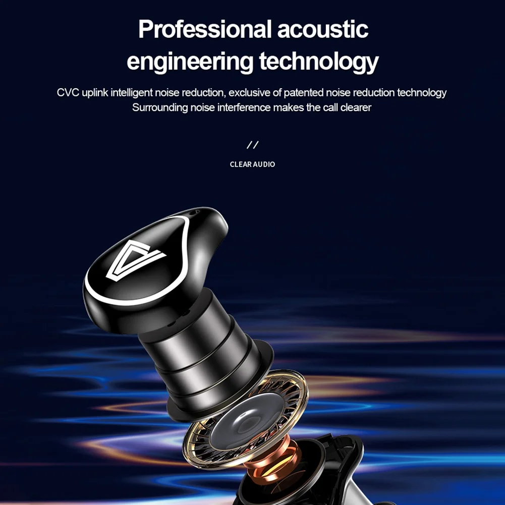 

A29 TWS Bluetooth Earphones Wireless Headphone 500mAh Charging Box Sports Waterproof Digital display Earbuds Headsets With Mic