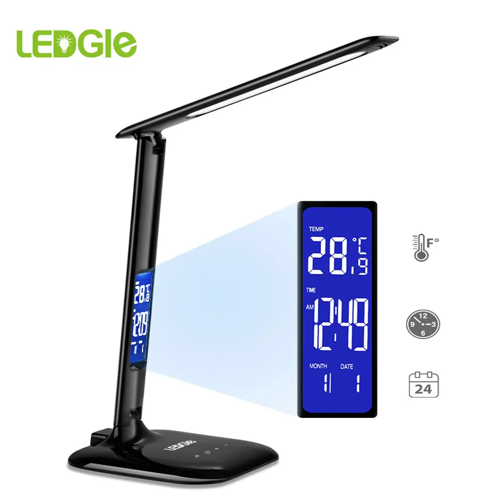 Приглушаемая настольная лампа LEDGLE 54 светодиода складные Настольные светильники
