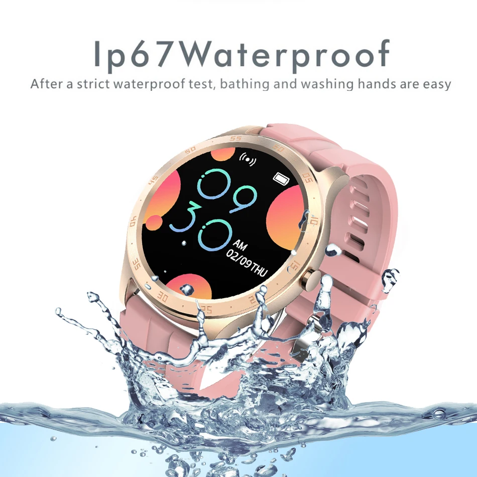 Смарт-часы LIGE мужские/женские спортивные с сенсорным экраном и Пульсометром |