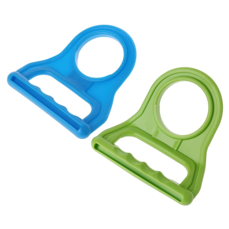 

Ведро для бутилированной воды на 5 галлонов, ручка для переноски, удобный инструмент для переноски, случайный цвет