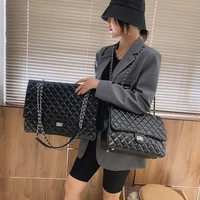 Brand designer handbags 2020 new Korean version large-capacity rhombic chain shoulder bag fashion all-match messenger bag