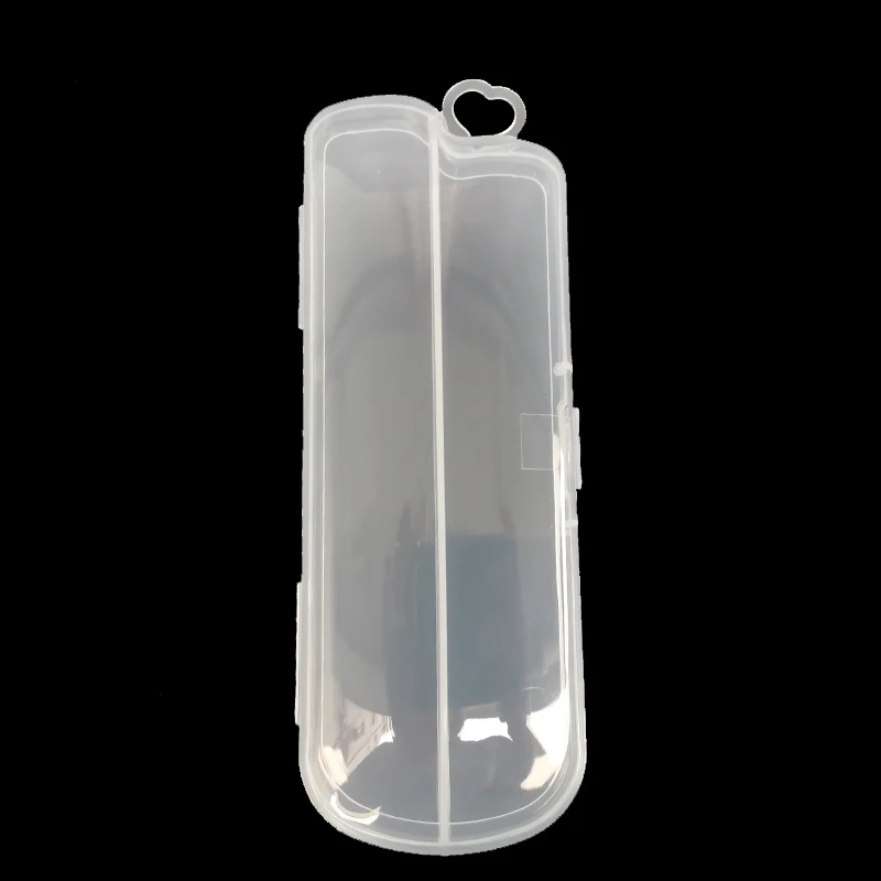 Прозрачная коробка для хранения силиконовая ложка грудничков Еда детский ящик