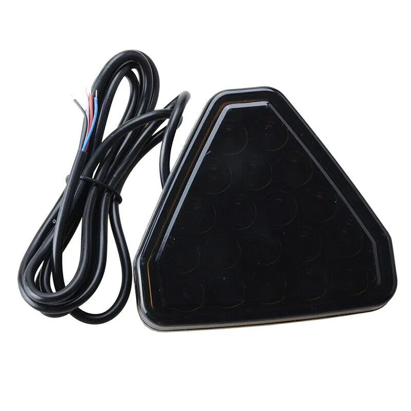 

Pickups Brake Light RVs Rear Red SUVs Strobe Light 12V Triangle 20-LED