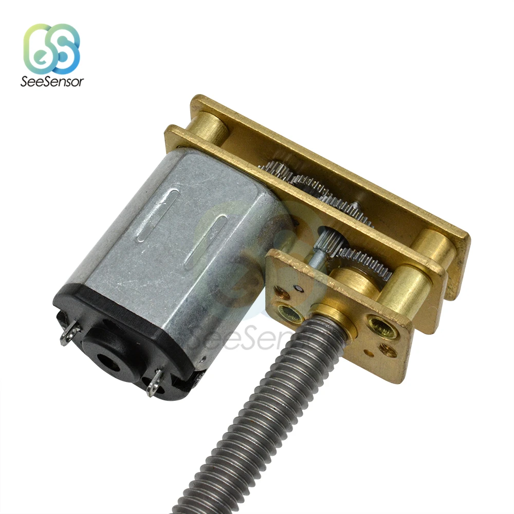 Мини-двигатель с винтовым валом постоянный ток 3 В/6 в/12 В GA1024 N20 двигатели