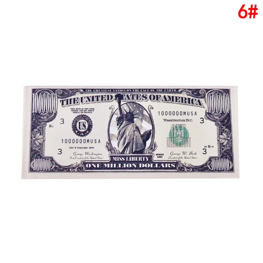 Креативный Шикарный кошелек с зажимом для денег мужской холщовый унисекс