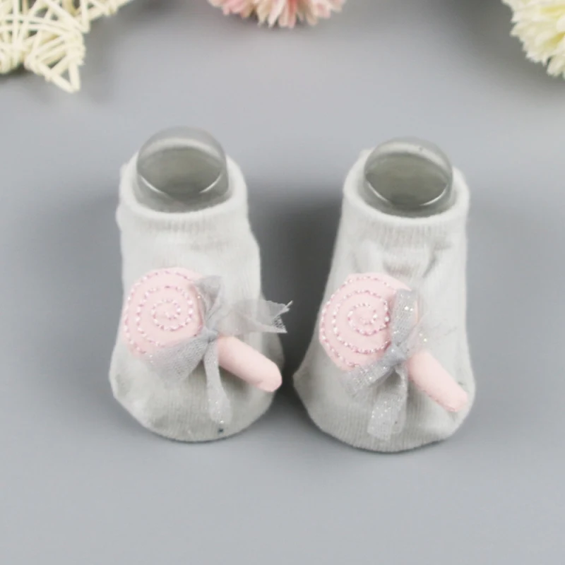 Bobora-Calcetines antideslizantes Unisex para beb&eacute; y ni&ntilde;a, calcet&iacute;n para el suelo del hogar-3
