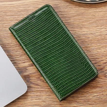 Lizard Grain Genuine Leather Case For Meizu M3 M5 M6 M6T 15 16 16T 16S 16TH X8 7 V8 Pro Plus Lite mini Magnetic Flip Cover