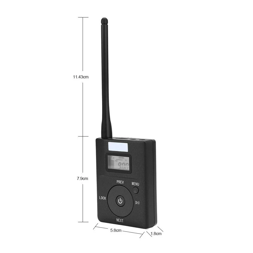 

FM Transmitter Mini Support TF Card Low-power Stereo Radio 3.5mm Aux Portable For MP3 PC CD Wireless Quick Broadcast Adapter