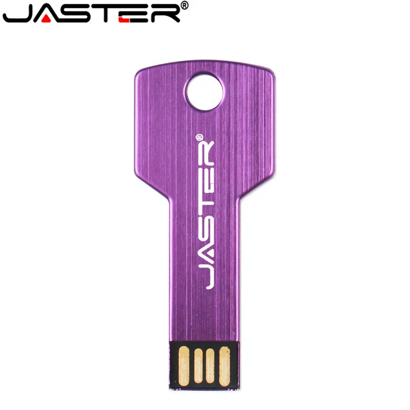 USB флеш накопитель в форме ключа JASTER водонепроницаемый 64 ГБ Флешка 32 16 флешка с