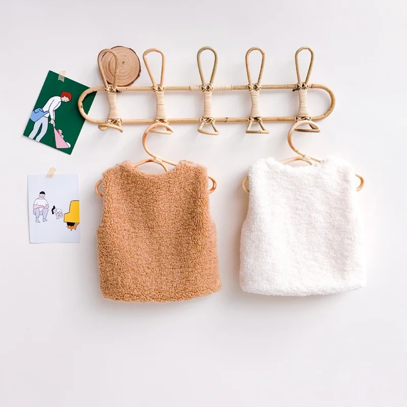 Осенне зимняя одежда для маленьких девочек и мальчиков флисовый плюшевый