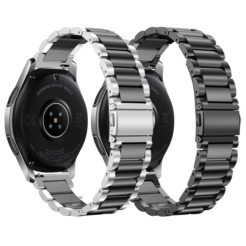 Браслет из нержавеющей стали для galaxy watch active 2 44 мм металлический ремешок samsung 40 20