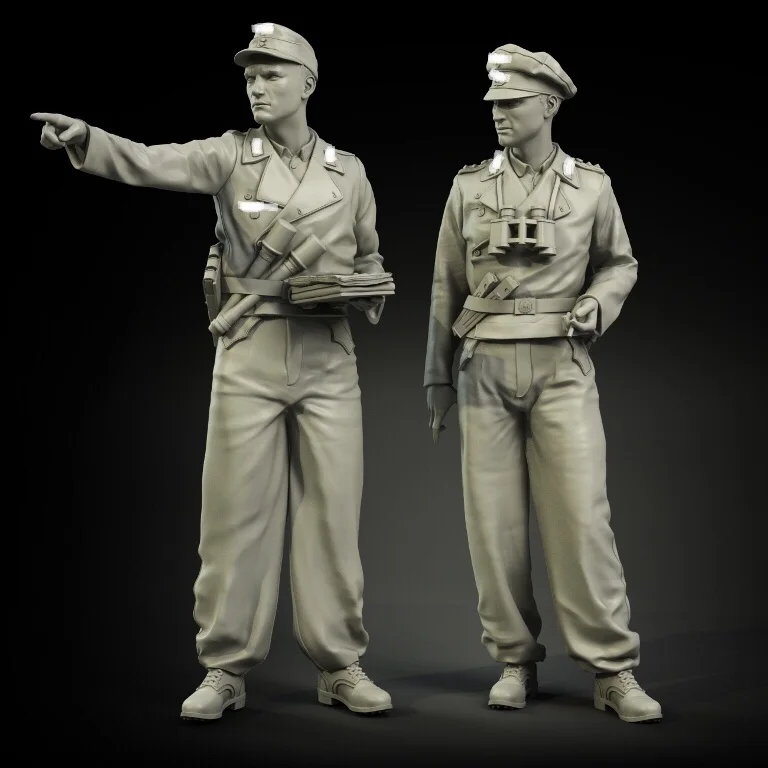 

1/35 фигурка модели из смолы GK, несобранный и Неокрашенный комплект