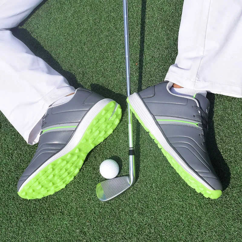 

Waterproof Men Golf Shoes Lightweight Comfortable Golf Training Sneakers Mens Walking Shoes Golfing