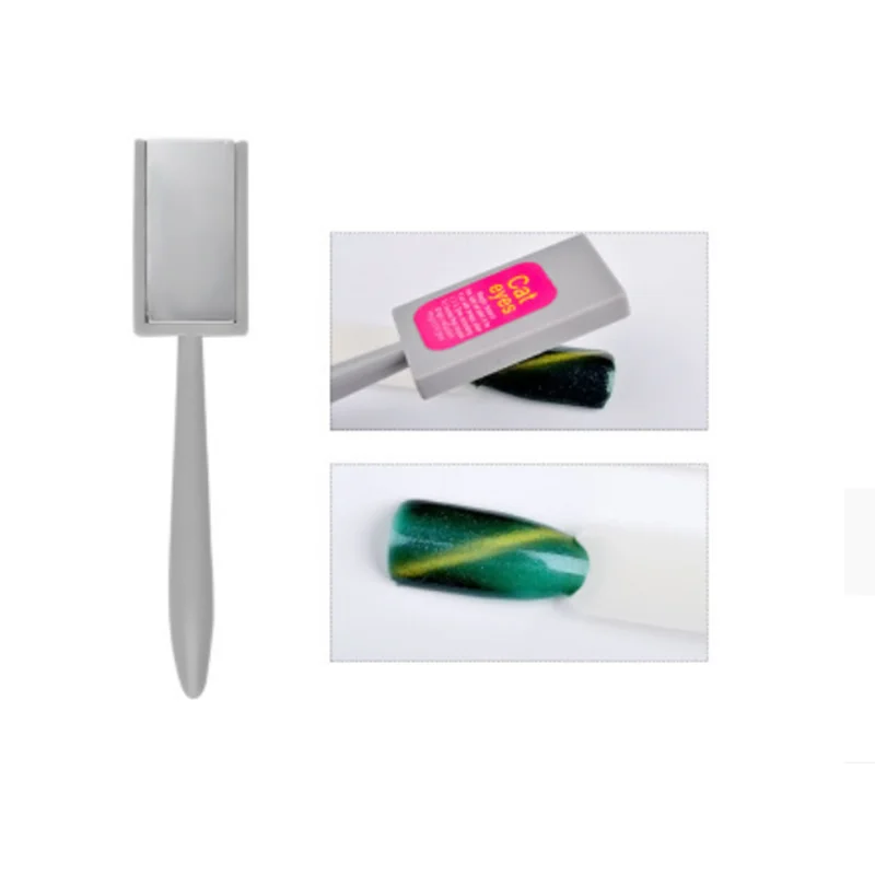 

Nail Art Magnet Stick Cat Eyes Magnet for Nail Gel Polish 3D Line Strip Effect Strong Magnetic Pen Tools for Gel Varnish Tools
